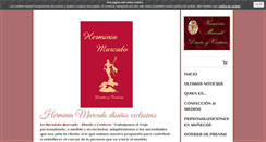 Desktop Screenshot of herminiamarcado.com